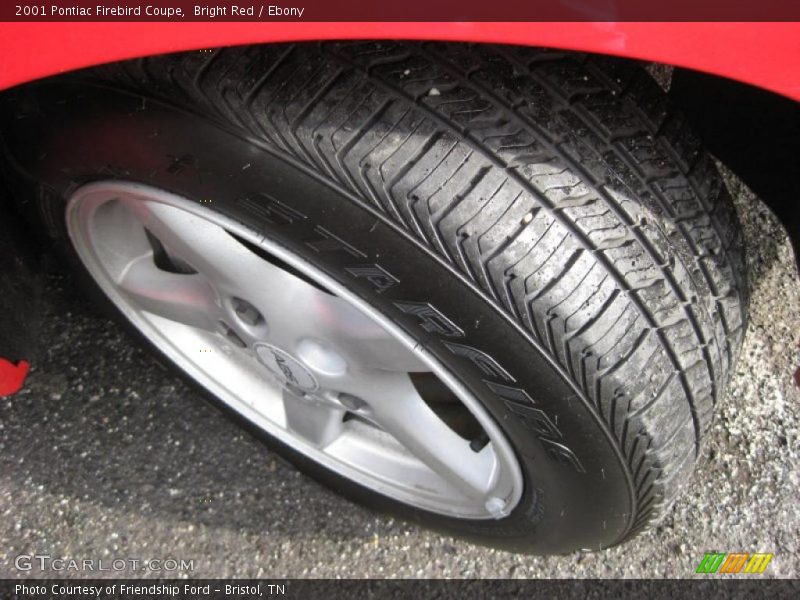 Bright Red / Ebony 2001 Pontiac Firebird Coupe