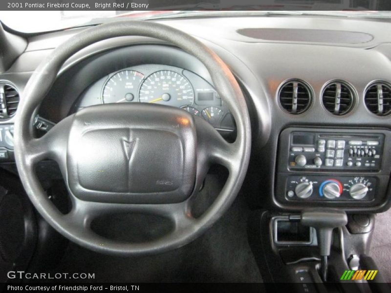 Dashboard of 2001 Firebird Coupe