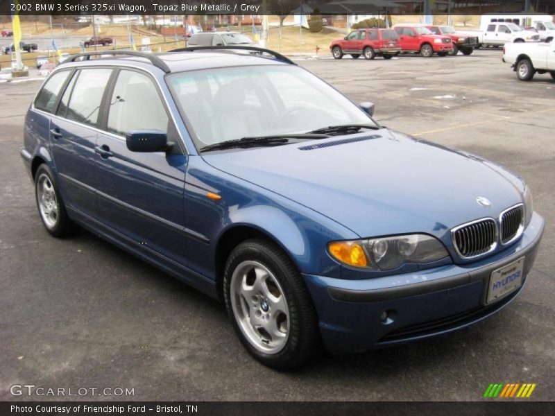  2002 3 Series 325xi Wagon Topaz Blue Metallic