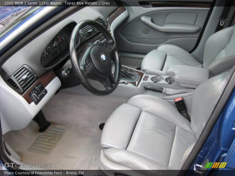  2002 3 Series 325xi Wagon Grey Interior