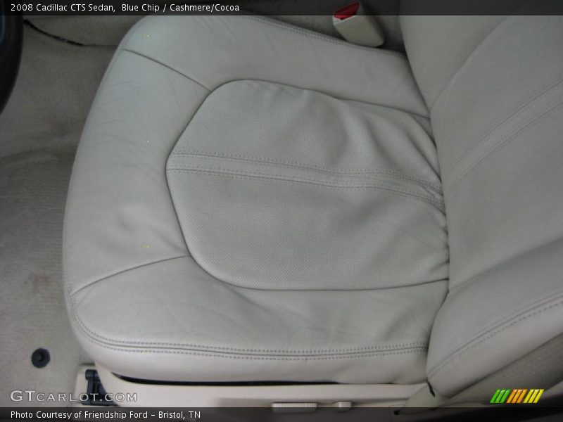 Blue Chip / Cashmere/Cocoa 2008 Cadillac CTS Sedan