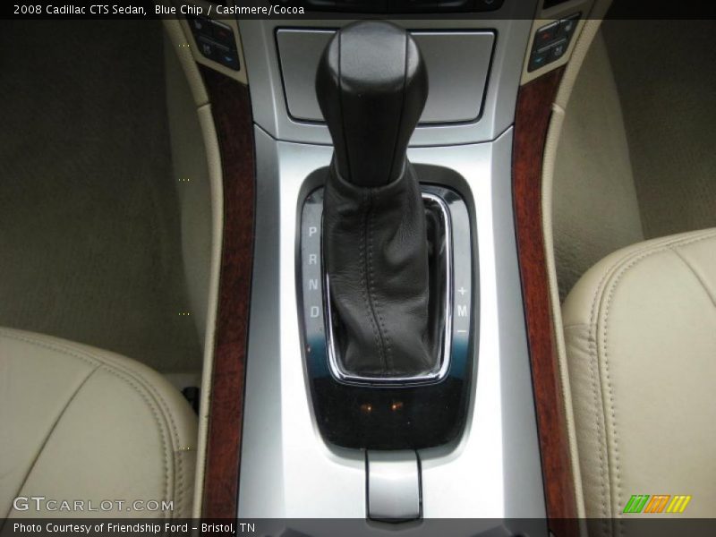 Blue Chip / Cashmere/Cocoa 2008 Cadillac CTS Sedan