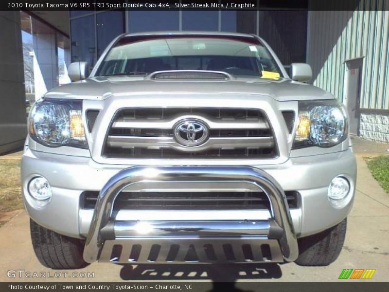 Silver Streak Mica / Graphite 2010 Toyota Tacoma V6 SR5 TRD Sport Double Cab 4x4