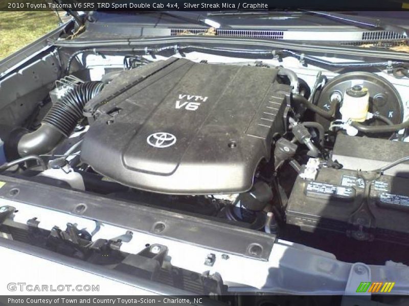 Silver Streak Mica / Graphite 2010 Toyota Tacoma V6 SR5 TRD Sport Double Cab 4x4