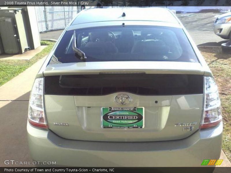Silver Pine Mica / Gray 2008 Toyota Prius Hybrid