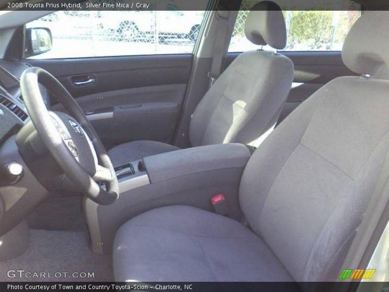 Silver Pine Mica / Gray 2008 Toyota Prius Hybrid