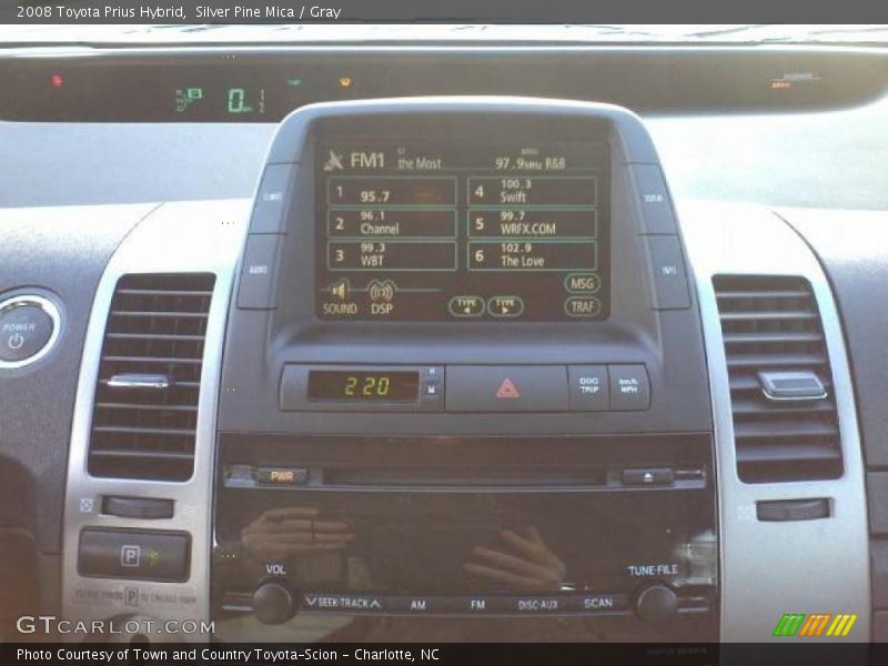 Silver Pine Mica / Gray 2008 Toyota Prius Hybrid