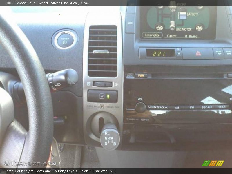 Silver Pine Mica / Gray 2008 Toyota Prius Hybrid