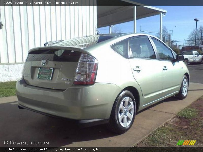Silver Pine Mica / Gray 2008 Toyota Prius Hybrid