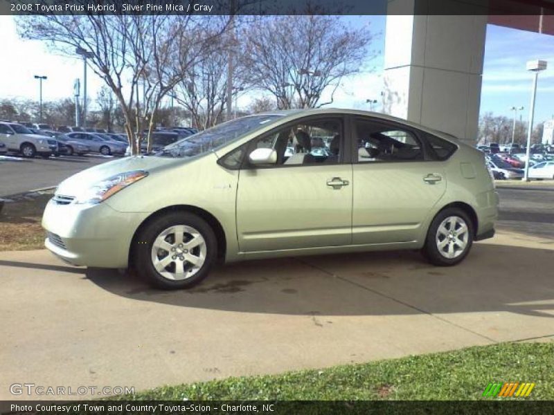 Silver Pine Mica / Gray 2008 Toyota Prius Hybrid
