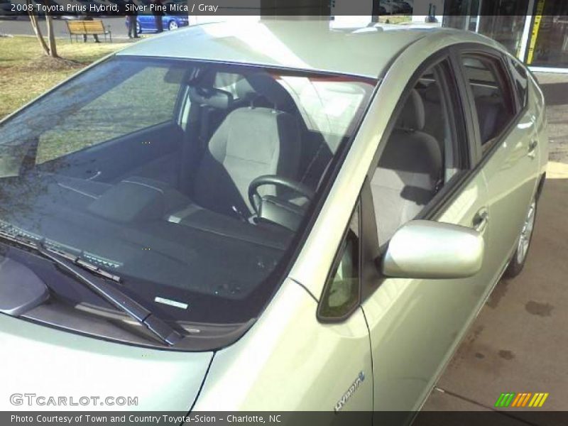 Silver Pine Mica / Gray 2008 Toyota Prius Hybrid