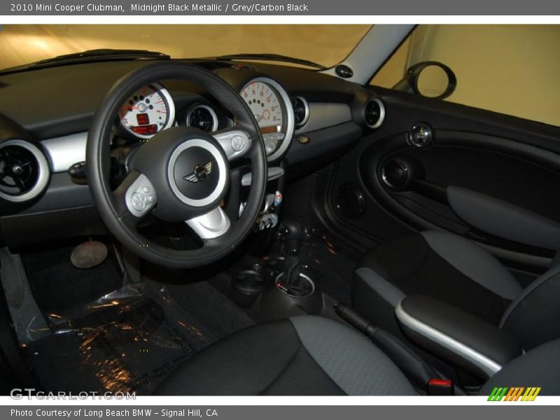 Midnight Black Metallic / Grey/Carbon Black 2010 Mini Cooper Clubman