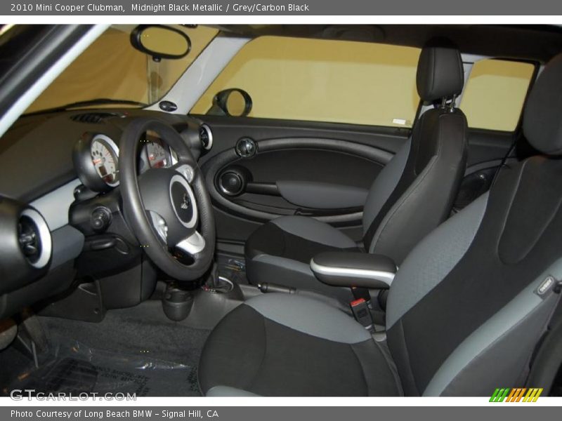 Midnight Black Metallic / Grey/Carbon Black 2010 Mini Cooper Clubman