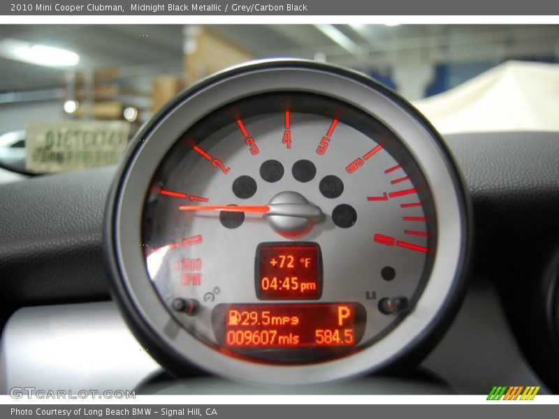 Midnight Black Metallic / Grey/Carbon Black 2010 Mini Cooper Clubman