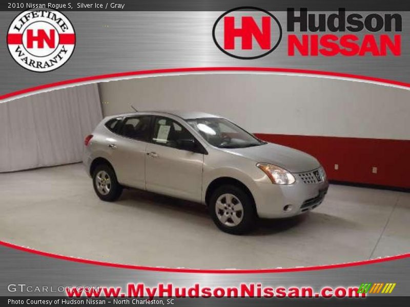 Silver Ice / Gray 2010 Nissan Rogue S