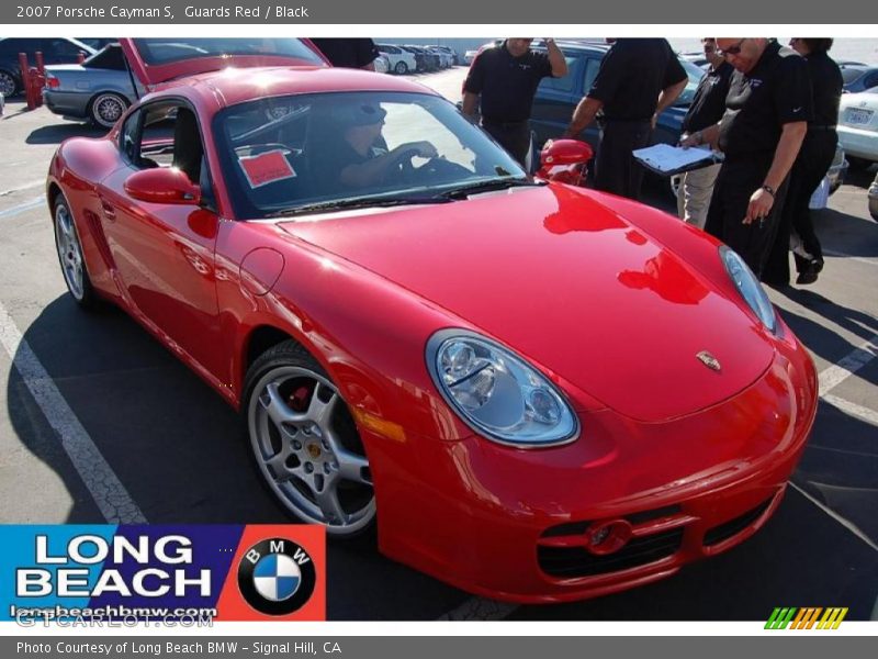 Guards Red / Black 2007 Porsche Cayman S