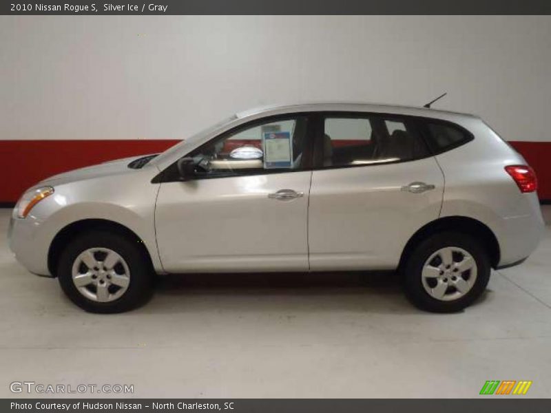 Silver Ice / Gray 2010 Nissan Rogue S