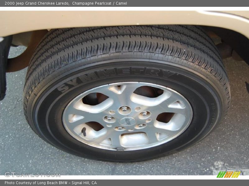 Champagne Pearlcoat / Camel 2000 Jeep Grand Cherokee Laredo