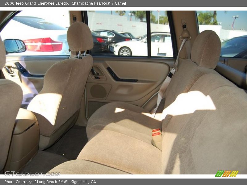 Champagne Pearlcoat / Camel 2000 Jeep Grand Cherokee Laredo