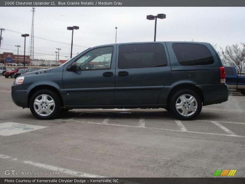 Blue Granite Metallic / Medium Gray 2006 Chevrolet Uplander LS
