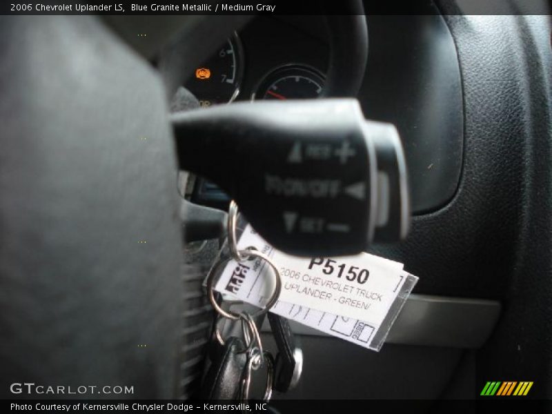Blue Granite Metallic / Medium Gray 2006 Chevrolet Uplander LS