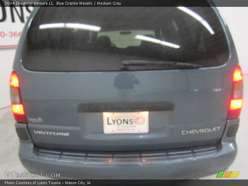 Blue Granite Metallic / Medium Gray 2004 Chevrolet Venture LS
