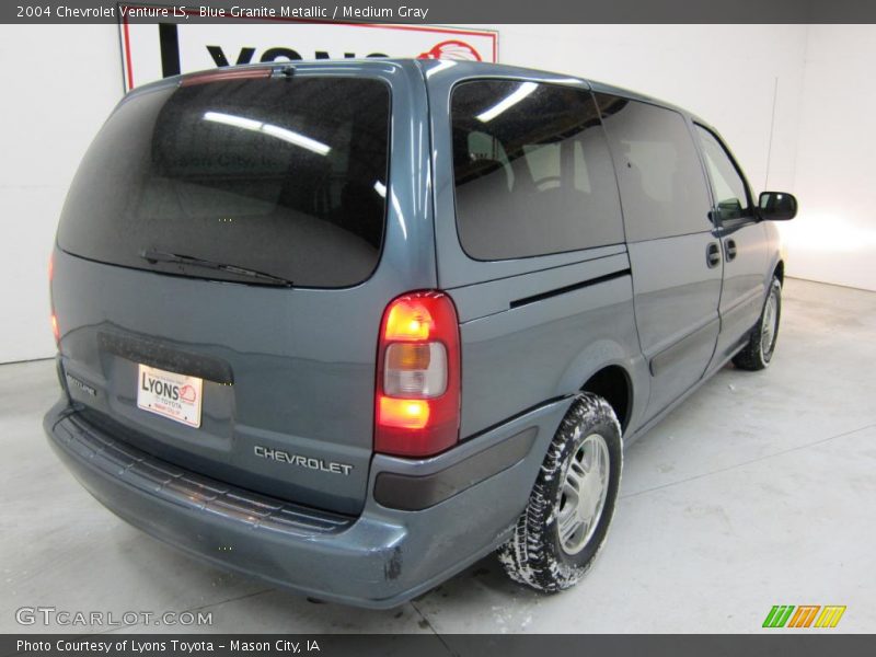 Blue Granite Metallic / Medium Gray 2004 Chevrolet Venture LS