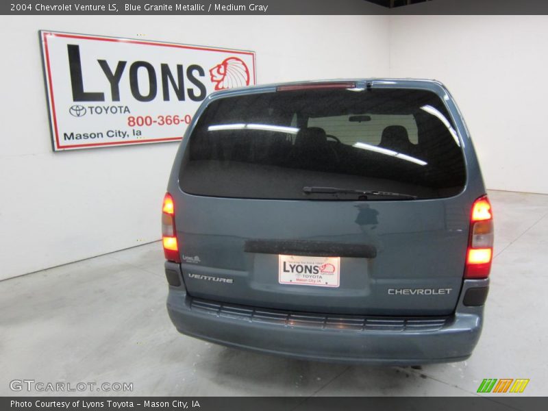 Blue Granite Metallic / Medium Gray 2004 Chevrolet Venture LS