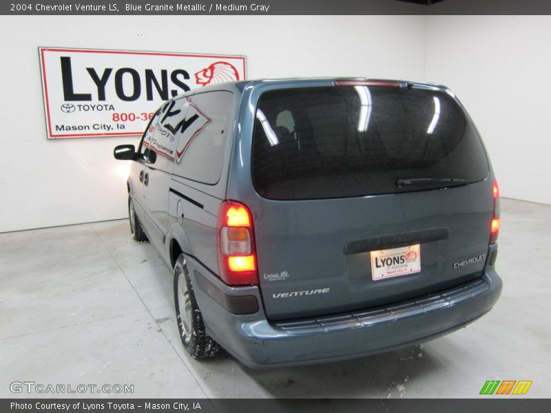 Blue Granite Metallic / Medium Gray 2004 Chevrolet Venture LS