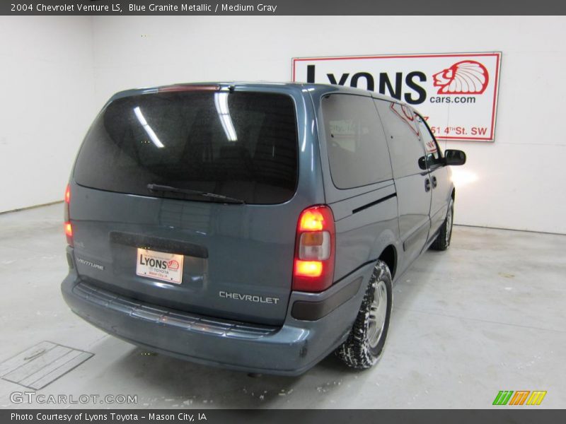 Blue Granite Metallic / Medium Gray 2004 Chevrolet Venture LS