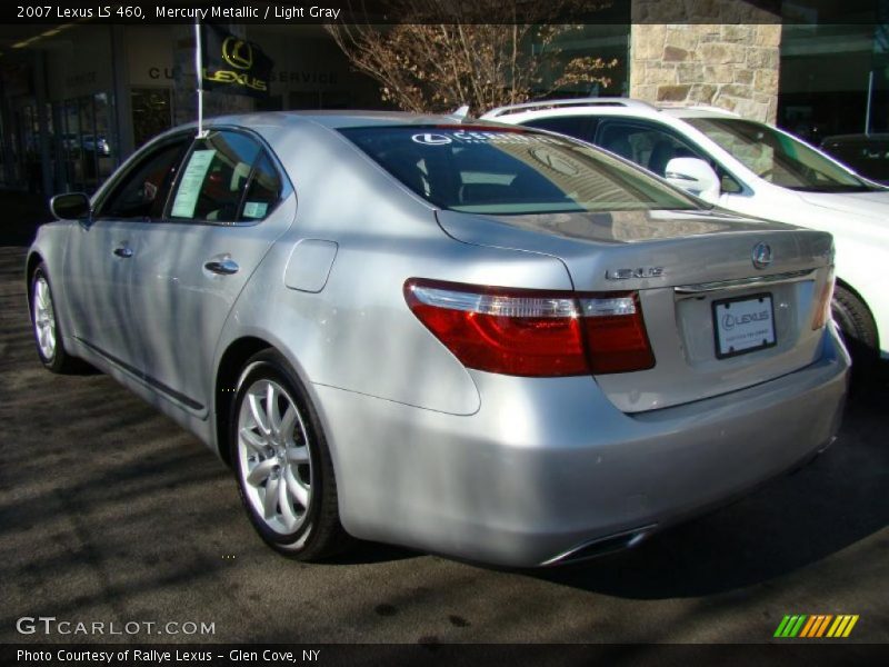 Mercury Metallic / Light Gray 2007 Lexus LS 460