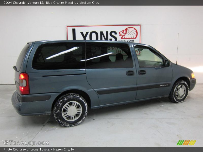 Blue Granite Metallic / Medium Gray 2004 Chevrolet Venture LS