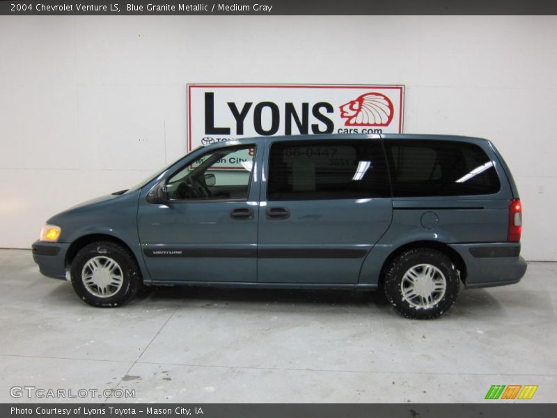 Blue Granite Metallic / Medium Gray 2004 Chevrolet Venture LS