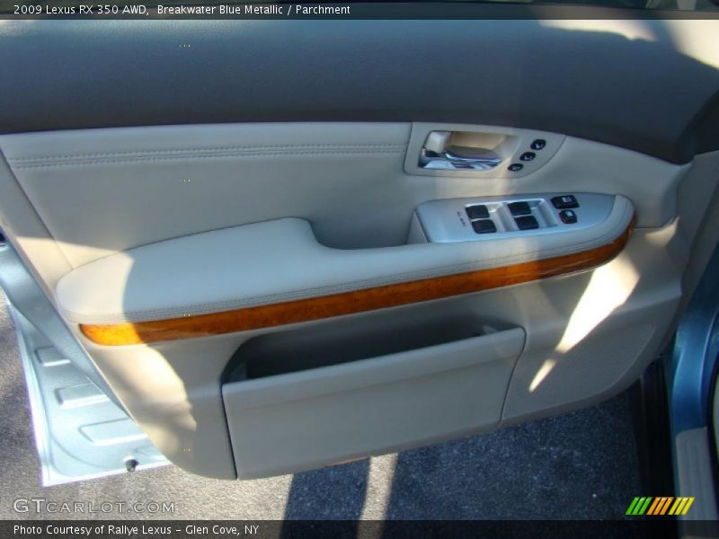 Breakwater Blue Metallic / Parchment 2009 Lexus RX 350 AWD