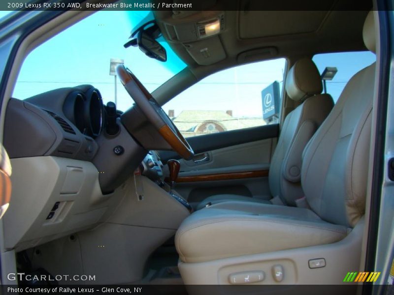 Breakwater Blue Metallic / Parchment 2009 Lexus RX 350 AWD