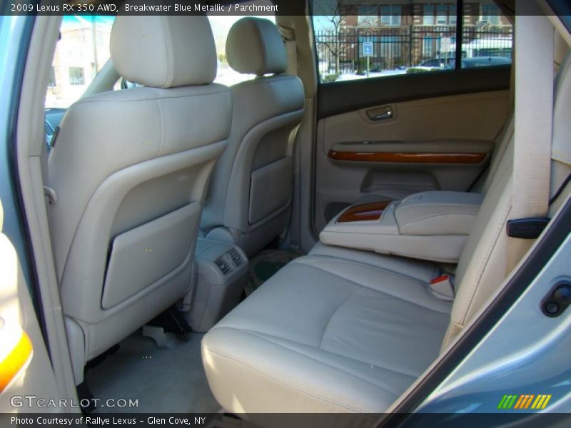 Breakwater Blue Metallic / Parchment 2009 Lexus RX 350 AWD