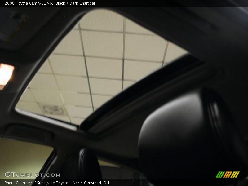 Black / Dark Charcoal 2008 Toyota Camry SE V6