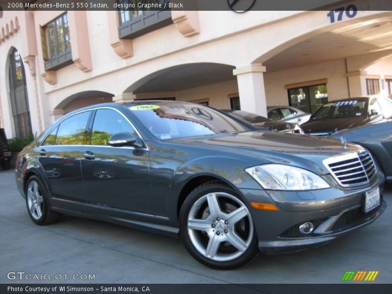  2008 S 550 Sedan designo Graphite