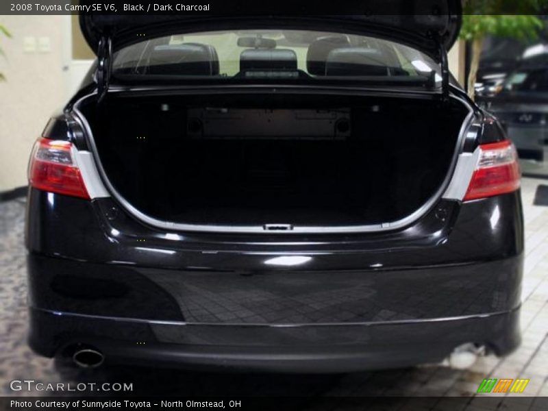 Black / Dark Charcoal 2008 Toyota Camry SE V6