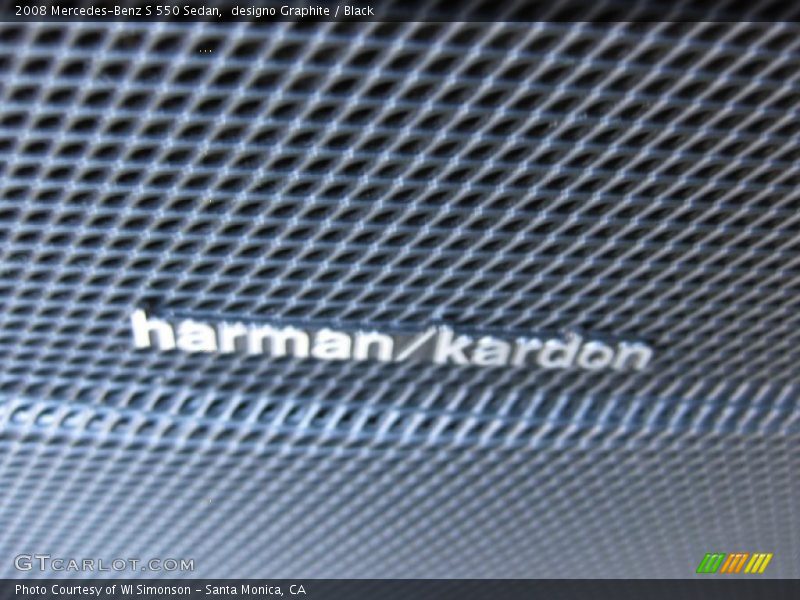 designo Graphite / Black 2008 Mercedes-Benz S 550 Sedan