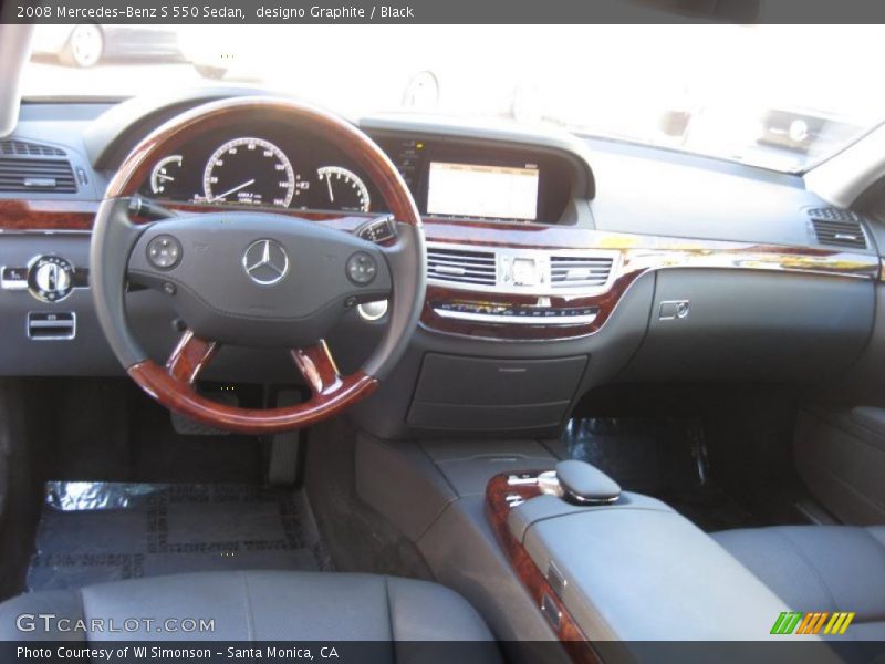  2008 S 550 Sedan Black Interior