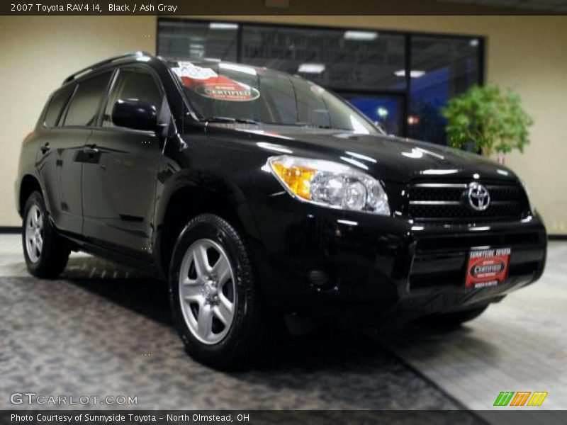 Black / Ash Gray 2007 Toyota RAV4 I4
