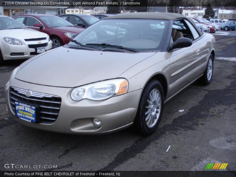 Light Almond Pearl Metallic / Sandstone 2004 Chrysler Sebring LXi Convertible