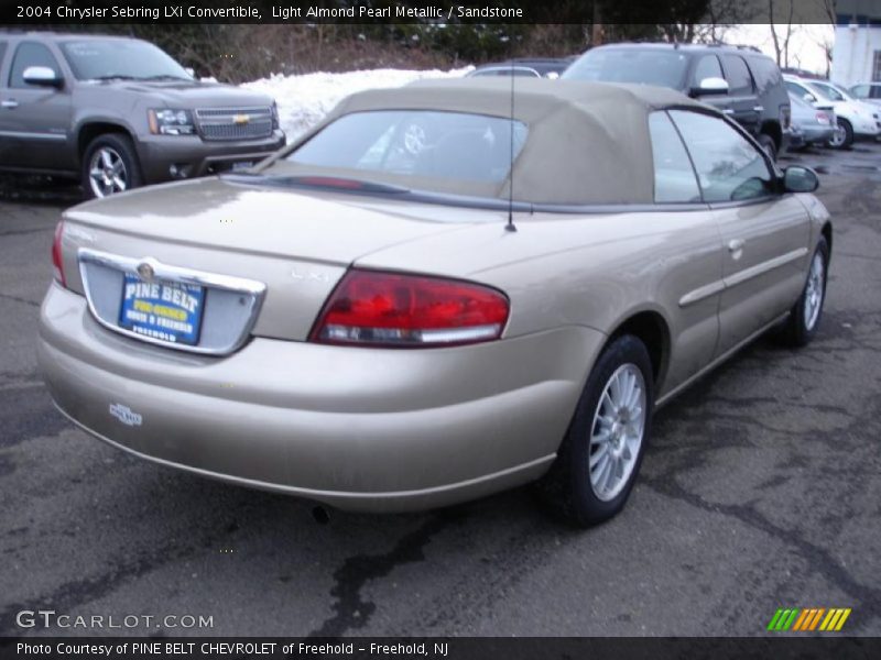 Light Almond Pearl Metallic / Sandstone 2004 Chrysler Sebring LXi Convertible
