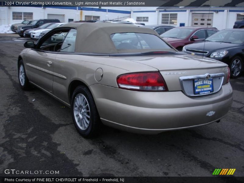 Light Almond Pearl Metallic / Sandstone 2004 Chrysler Sebring LXi Convertible