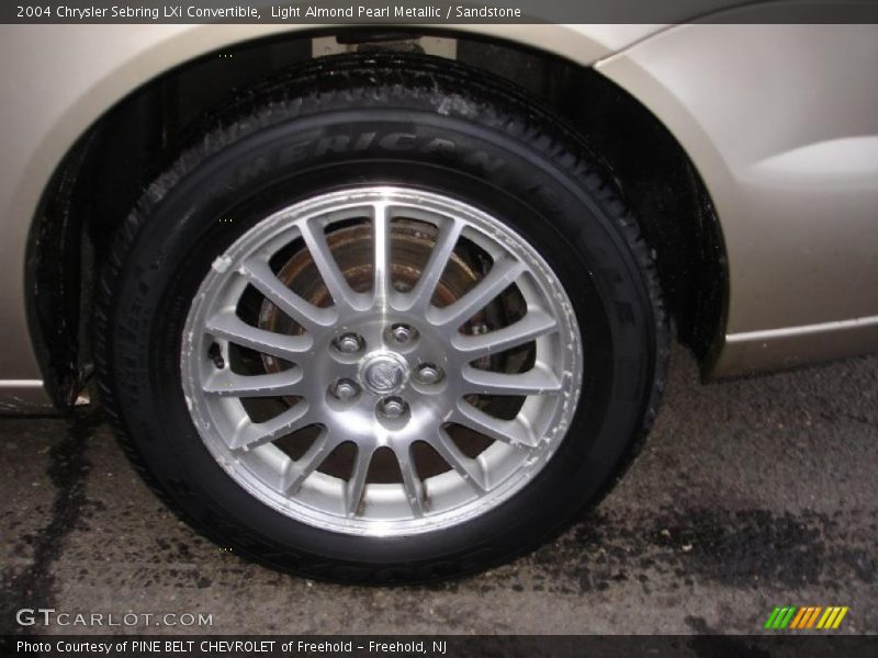 Light Almond Pearl Metallic / Sandstone 2004 Chrysler Sebring LXi Convertible