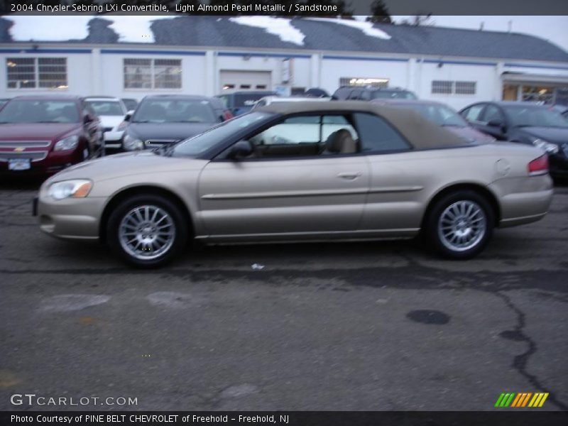 Light Almond Pearl Metallic / Sandstone 2004 Chrysler Sebring LXi Convertible