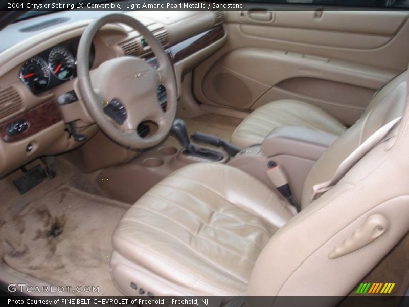 Light Almond Pearl Metallic / Sandstone 2004 Chrysler Sebring LXi Convertible