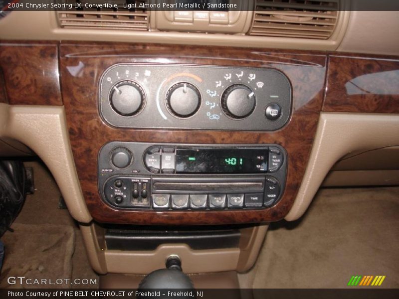 Light Almond Pearl Metallic / Sandstone 2004 Chrysler Sebring LXi Convertible