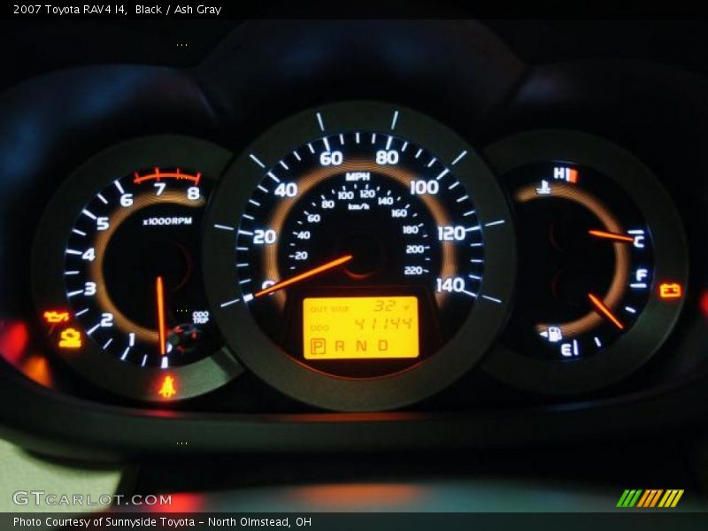 Black / Ash Gray 2007 Toyota RAV4 I4